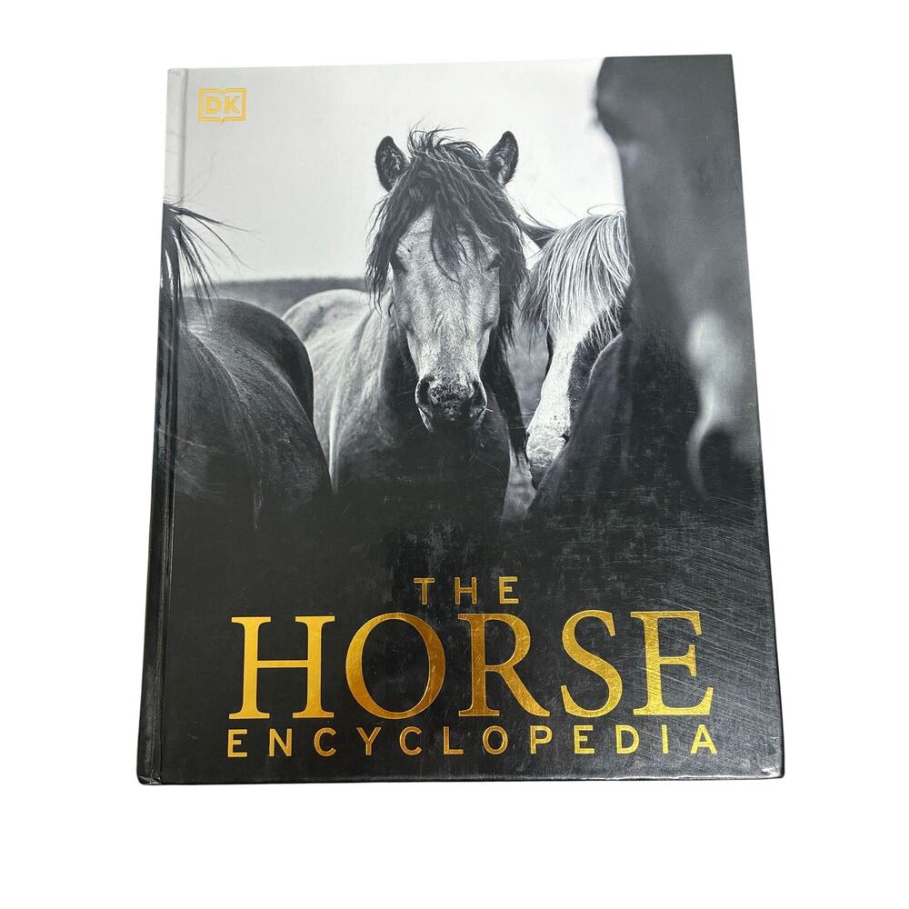 The Horse Encyclopedia Large Coffee Table Book DK London Hardcover 2016